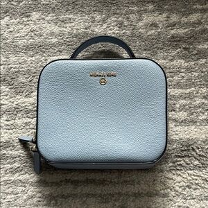 Michael Kors Light Blue Cosmetic Case